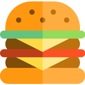 icon of a burger